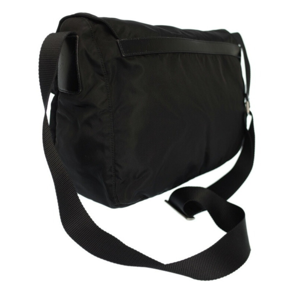 Prada Crossbody Bag Vela Messenger Black